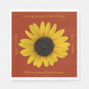 Search for sunflower napkins Nature