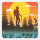Search for forest silhouette stickers Nature