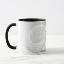 Search for white shell mugs Black and white