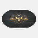 Search for golden bird stickers Black