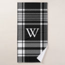 Search for tartan bath towels Vintage