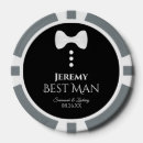 Search for wedding poker chips Black and white