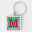 Search for posh square key rings Vintage