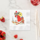 Search for santa claus napkins Xmas