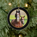 Search for farm animal christmas tree decorations Black