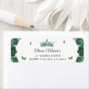Search for quinceañera return address labels Mexican spanish latina