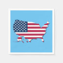 Search for map napkins Patriotic