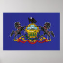 Search for us state flags posters Illustration