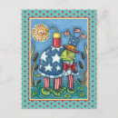 Search for firecracker postcards Red white and blue