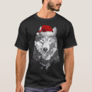 Search for wolf christmas tshirts Birthday