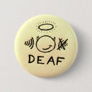 Search for ear badges Deaf in one ear