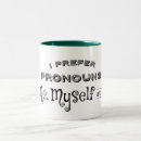 Search for prefer mugs Pronouns