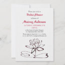 Search for asian bridal shower invitations Simple