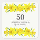 Search for watercolor daffodils stickers For her