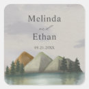 Search for lake wedding stickers Woodland
