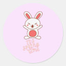 Search for funny spring stickers Rabbit