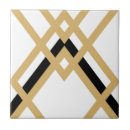 Search for black white gold tiles Retro