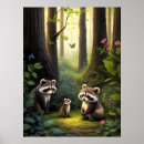 Search for racoon art posters Raccoons
