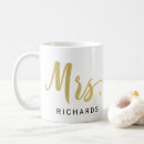 Search for gold bridal shower mugs Future mrs