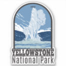 Search for old faithful stickers Yellowstone national park