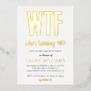 Search for turning 40 invitations 40th party