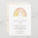 Search for muted rainbow invitations Watercolor