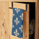 Search for royal blue tea towels Fleur de lys