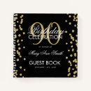 Search for 90th birthday party guest books Gold
