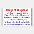 Search for pledge of allegiance stickers Flag