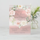 Search for metallic baby shower invitations Pink