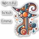 Search for modern witch stickers Elegant