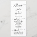 Search for script program wedding stationery Chic