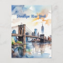 Search for brooklyn postcards Illustration