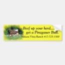 Search for beef bumper stickers Cow