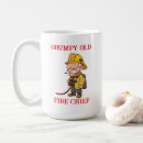 Search for fire chief mugs Funny