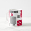 Search for grey polka dot mugs White