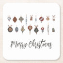 Search for vintage christmas coasters Holiday season