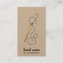 Search for thread business cards Quilter
