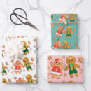 Search for christmas little girl wrapping paper Modern