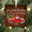 Search for wood christmas tree decorations Our first christmas