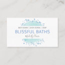 Search for bubble bath business cards Homemade