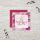 Search for pink marble business cards Sparkle