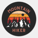 Search for hiker stickers Adventure