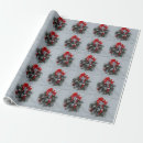 Search for christmas door wrapping paper Barn