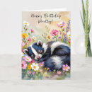 Search for skunk birthday cards Wildlife