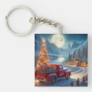 Search for christmas tree square key rings Cosy