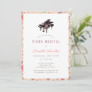 Search for recital invitations Piano