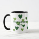 Search for green heart mugs Elegant