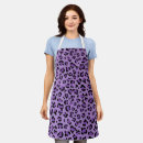 Search for purple leopard aprons For her