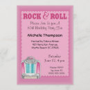 Search for rocking 50th birthday invitations Retro